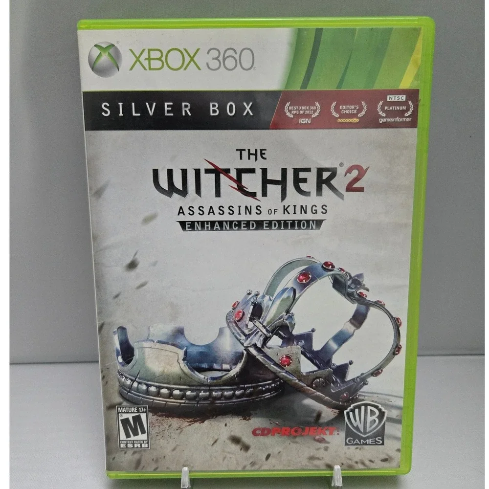 The Witcher 2 Assassins of Kings Enhanced Edition Silver Box(Xbox 360) CIB Works